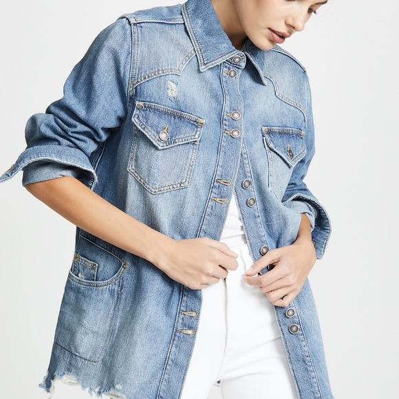 Free People Jackets & Blazers - Free people Moonchild shirt jacket